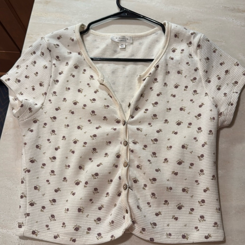 Floral Croptop Size XL